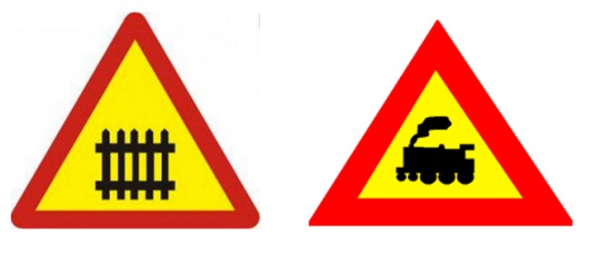 Biển báo giao thông hình tam giác cảnh báo điều gì?