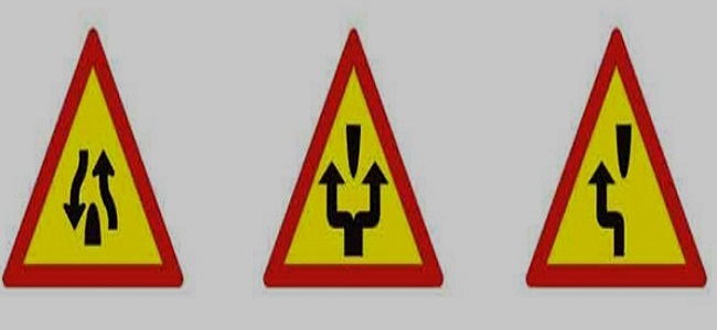 Biển báo giao thông hình tam giác cảnh báo điều gì?