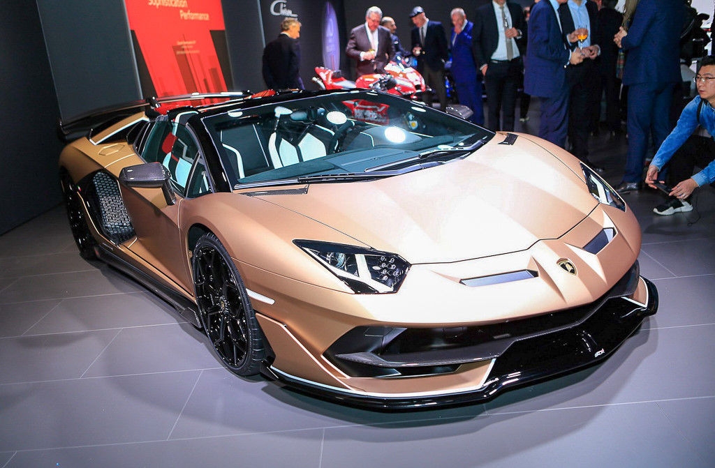 Hình ảnh siêu xe Lamborghini SVJ triển lãm