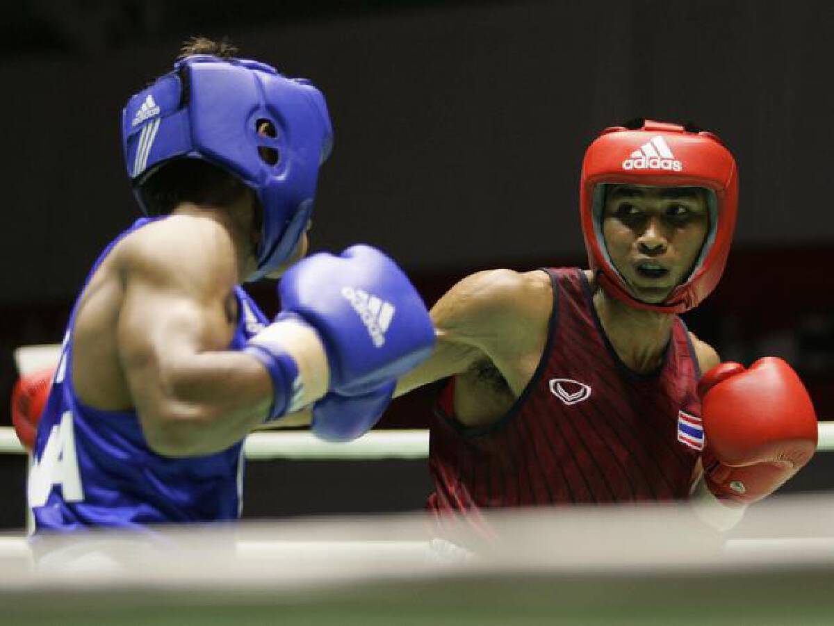 Thailand's boxers target Olympic gold